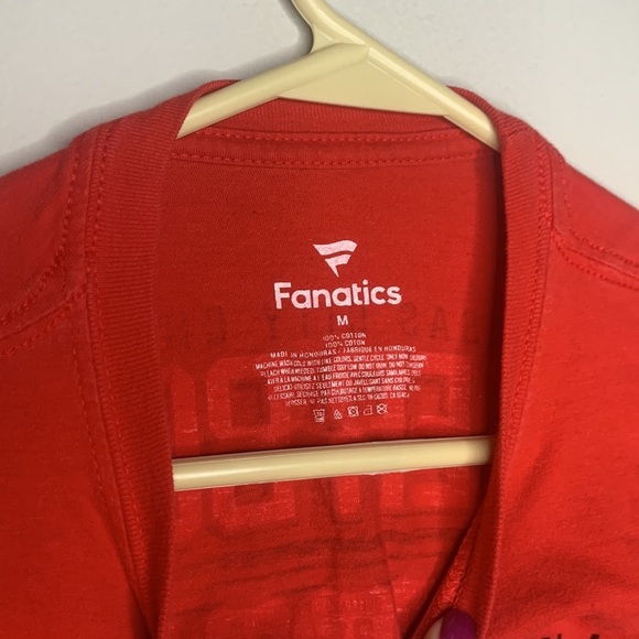 Kansas City Chiefs Super Bowl LIV Short Sleeved Tee Shirt Game Day KC Size M Red - Picture 6 of 10